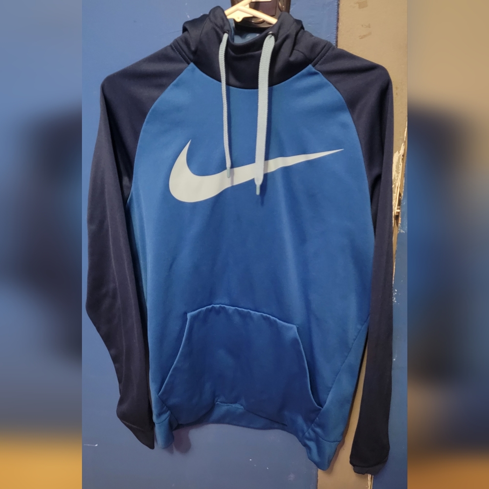 Blue Nike dri fit sweater
